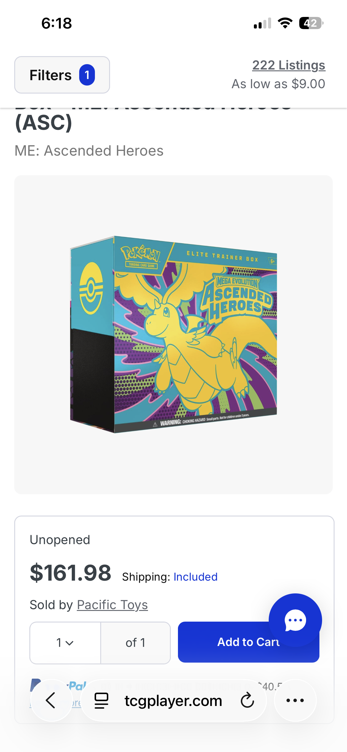 Ascended elite trainer box